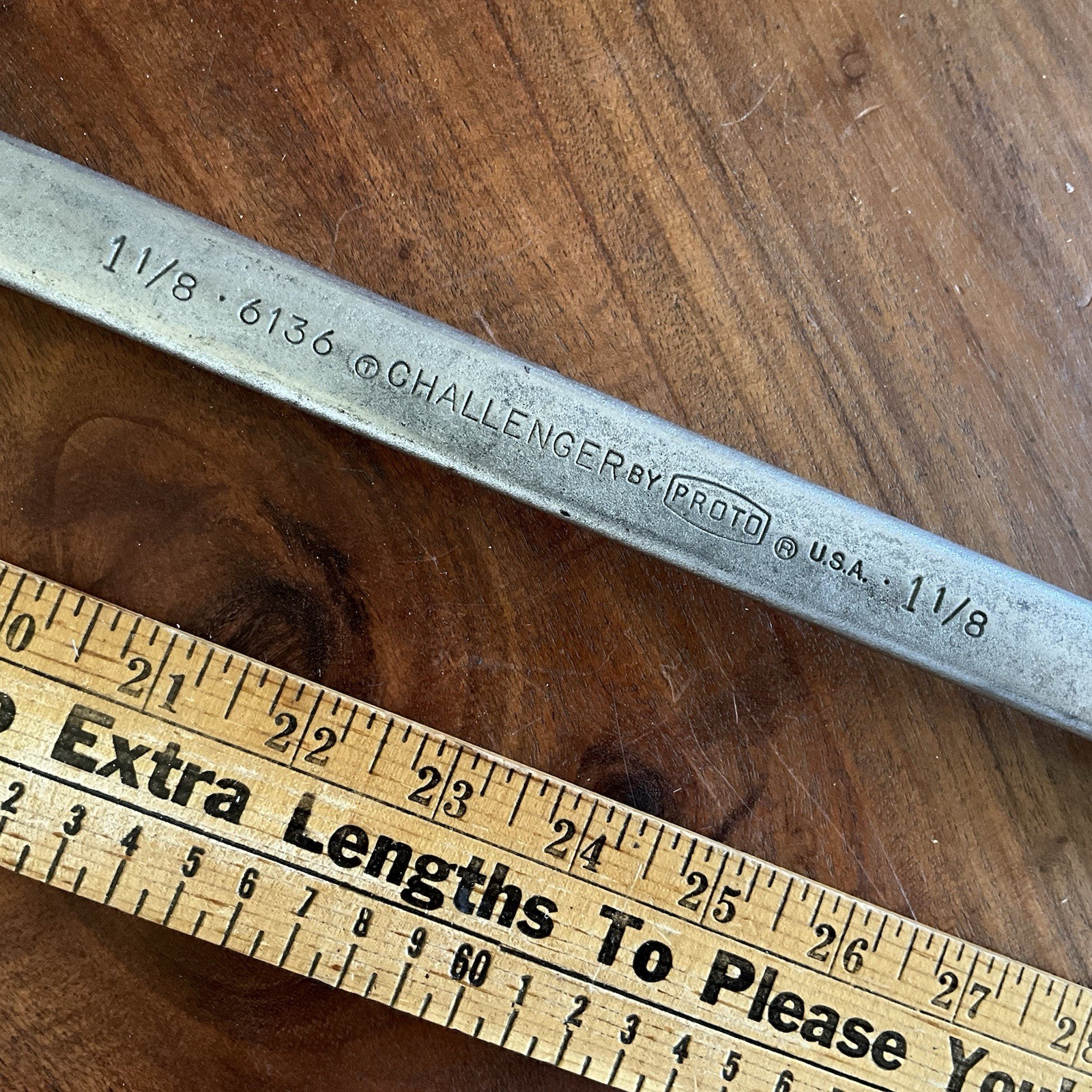 Proto Challenger by Proto Combination Wrench 1-1/8″ #6136 – Made in the USA