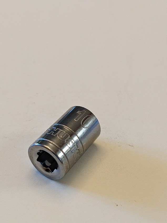 Husky 10mm 12-Point Standard Metric 1/4 Inch Drive Socket