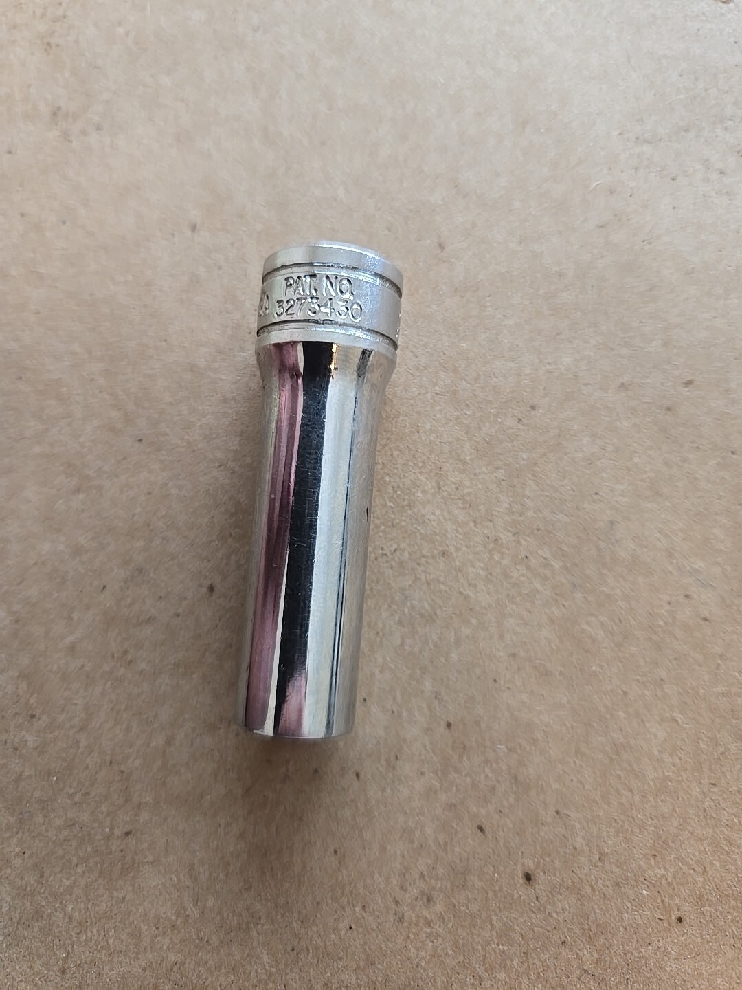 Snap On 3/8″ Drive 3/8″ 12PT Deep Chrome Socket SF121