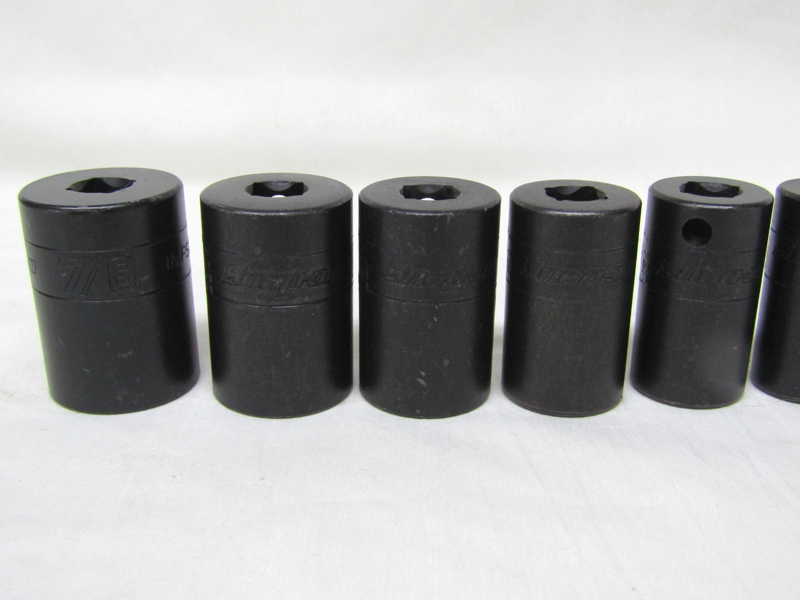 Snap-On IMFS, 5/16-7/8, 10 Piece, 3/8″ Drive, SAE Socket Set w/ Magnet Tray