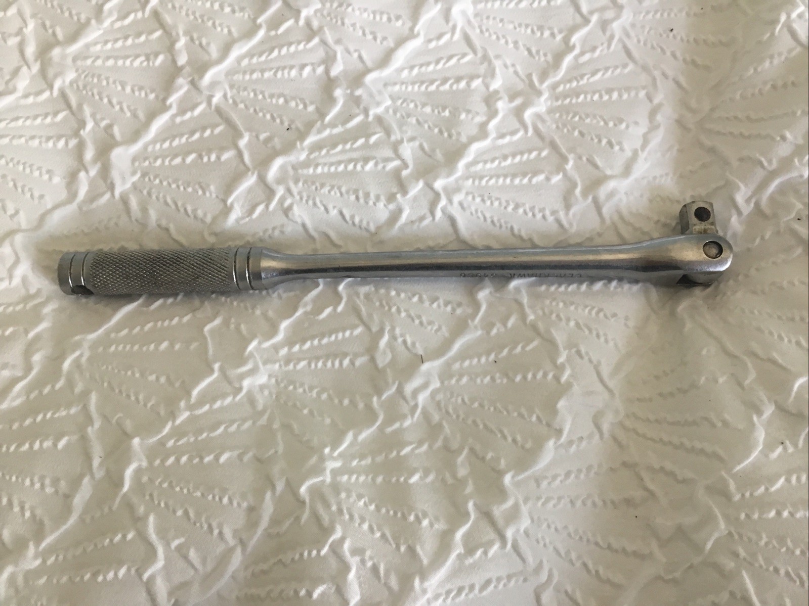 Blackhawk 34986 3/8″ Drive 10″ Flex Head Chrome Knurled Handle Breaker Bar USA