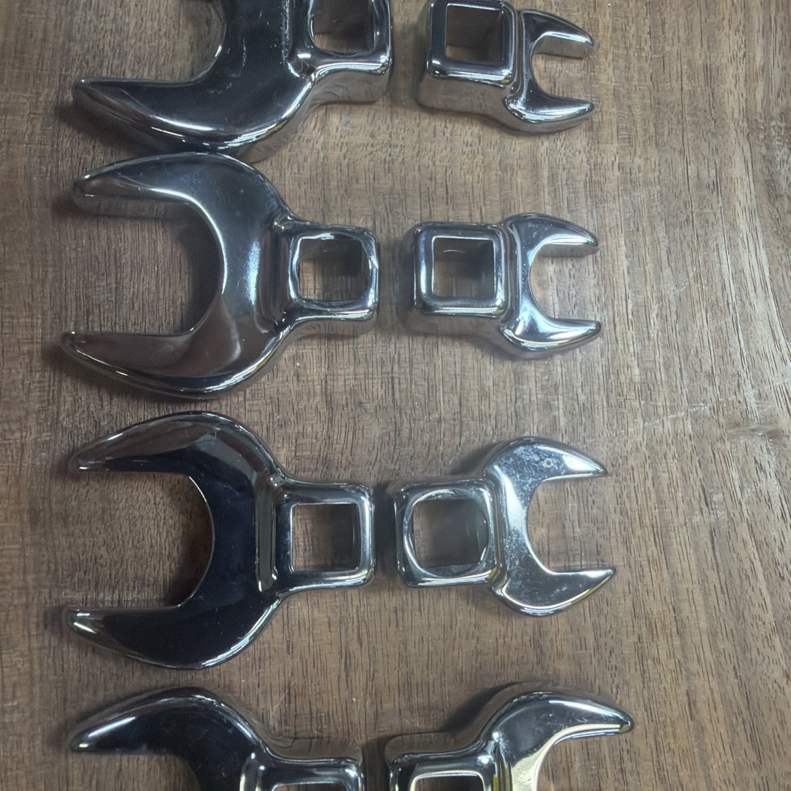 Craftsman USA Crowfoot VTG Set 3/8″ Dr. SAE 10pc 3/8″ to 1″ -V- Series FREE SHIP