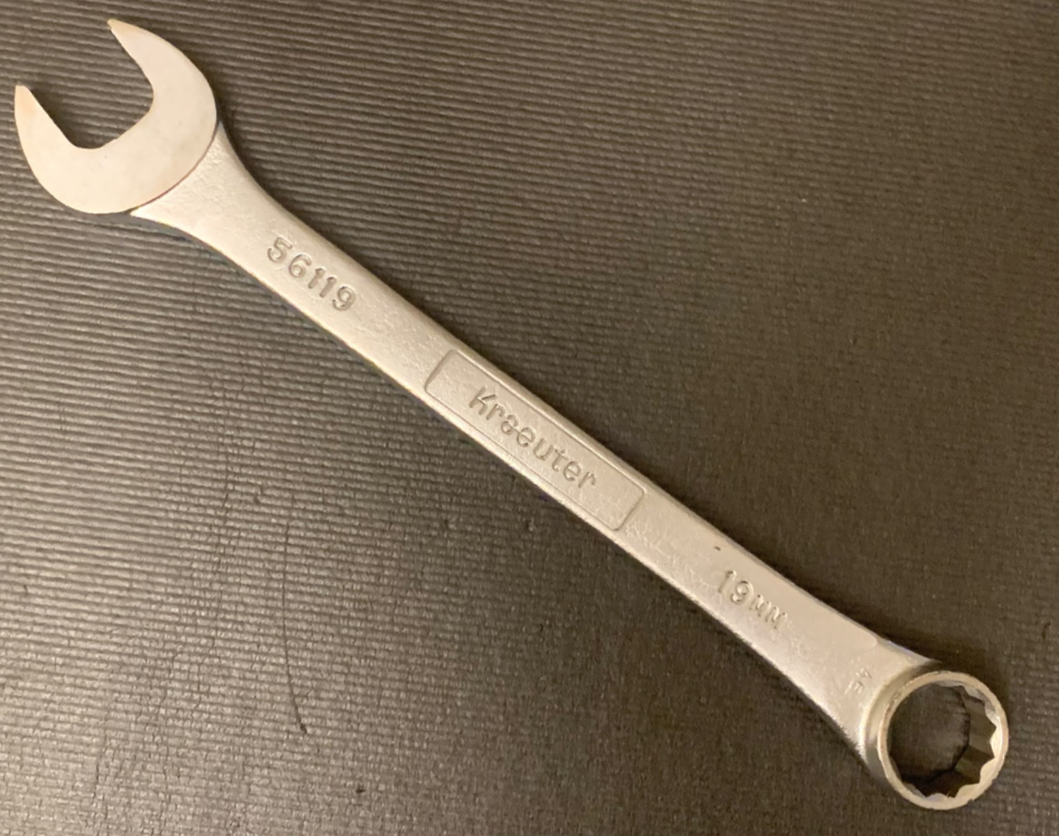 Kraeuter SAE / Metric Combination Wrench Forged Alloy in U.S.A