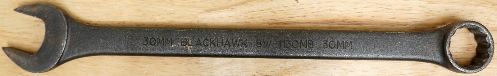 Blackhawk BW-1130MB 30mm 12-Point Black Oxide Combination Wrench – Made in USA