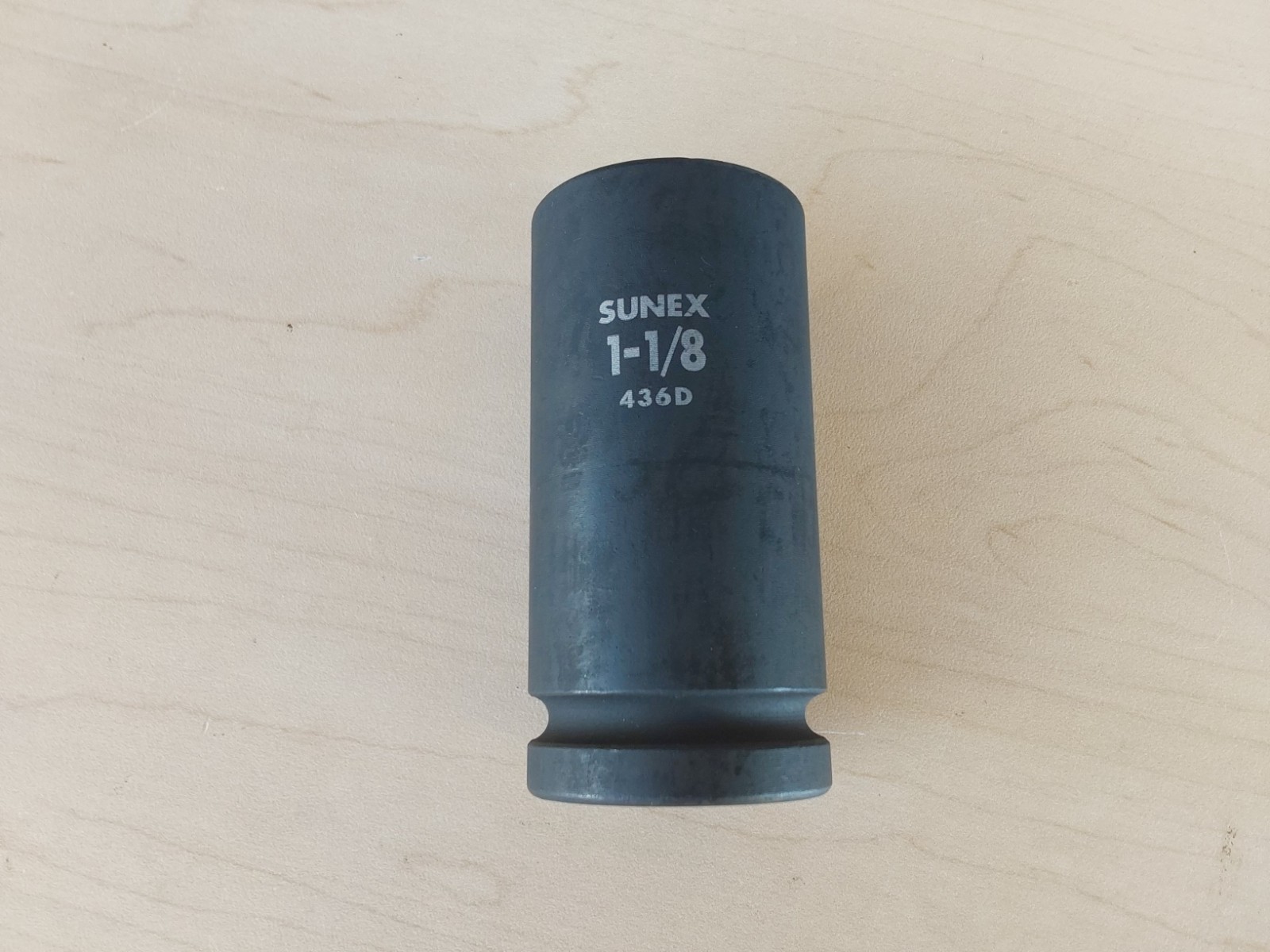 Sunex 3/4″ Drive 1-1/8” 6 Point Deep Impact Socket 436D – New – Free Shipping