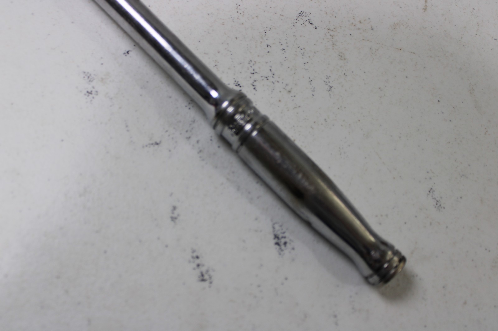 Snap-On 1/2” DR 15″ Long Standard Handle Chrome Ratchet SL715