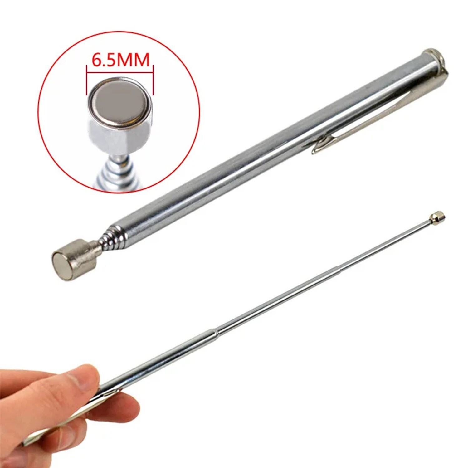Telescopic Magnetic Pick Up Tool Long Reaching Extendable Extending 3lb Pen UK