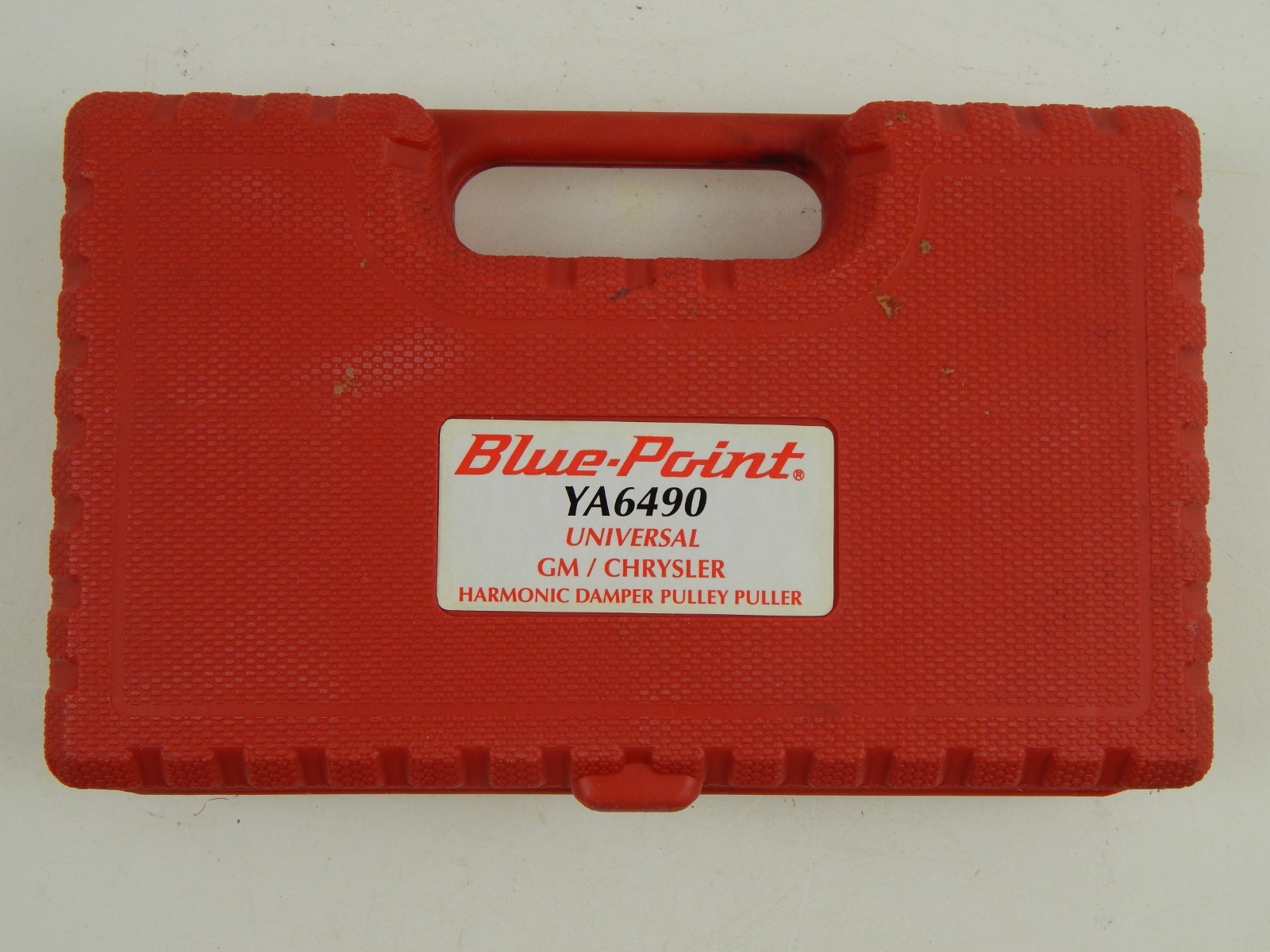 Blue Point YA6490 Universal GM Chysler Harmonic Dampener Pulley Puller w/ Case