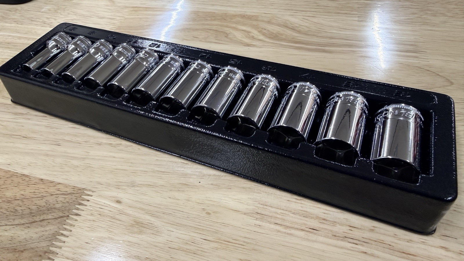 NEW ICON Metric Semi-Deep 3/8” Drive 6 Point Sockets – Chrome – Pick a Size (mm)