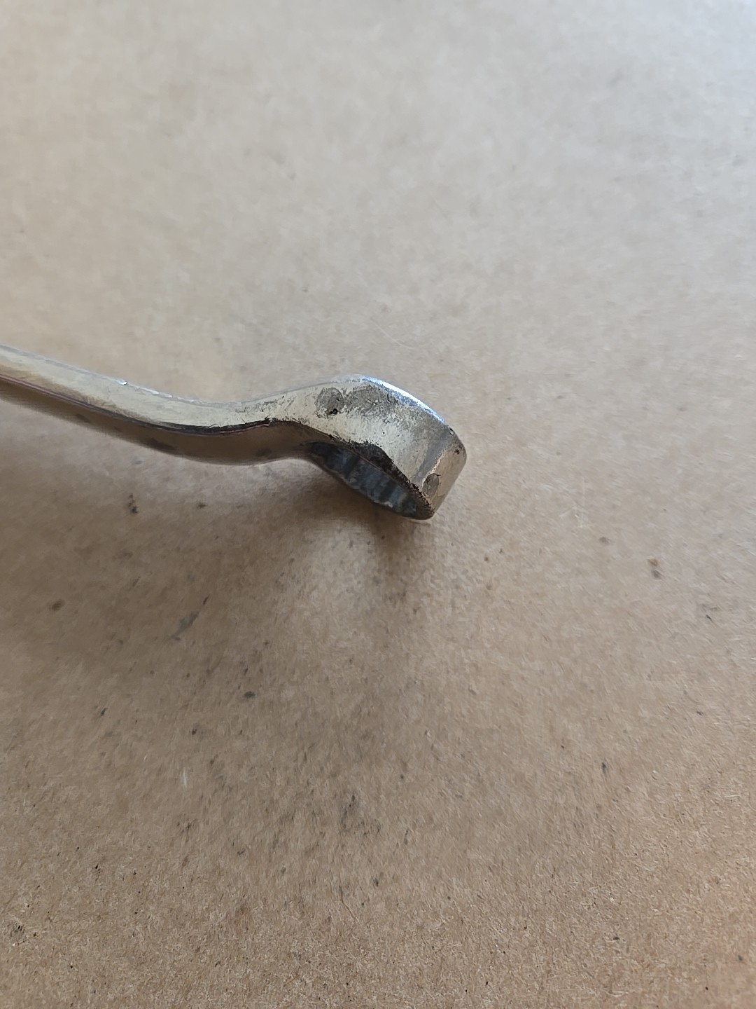 Snap On 12MM-14MM 12PT Metric Chrome Offset Box End Wrench USA XBM1214