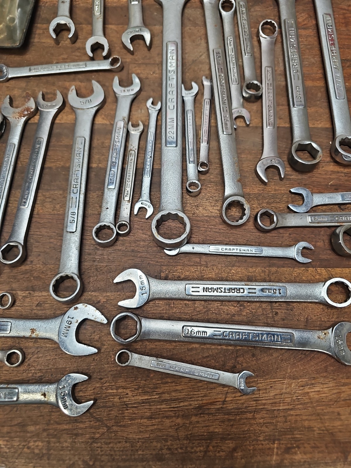 PP15- 50 Vintage USA CRAFTSMAN Wrenches – Assorted SAE & Metric –