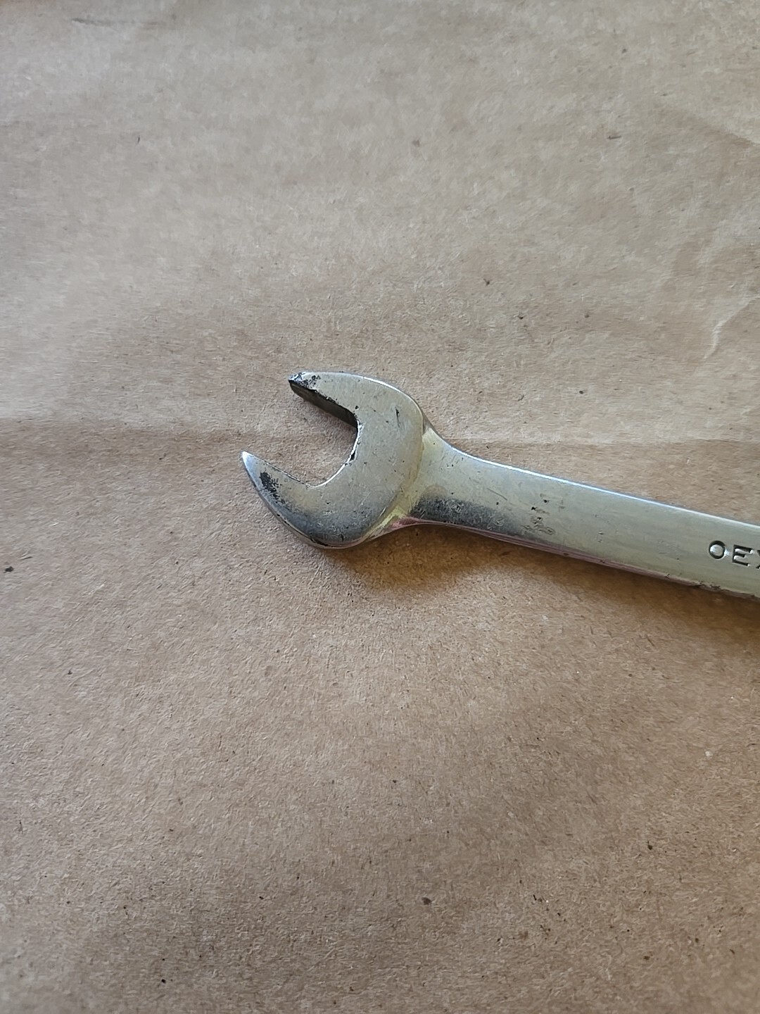 Snap On 3/8″ 12PT Short Chrome Combination Wrench OEX-120