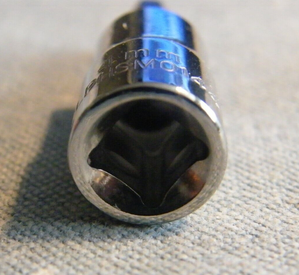 Blue Point 4MM 1/4″ drive BLPHSM0144 HEX bit NEW unused socket screwdriver