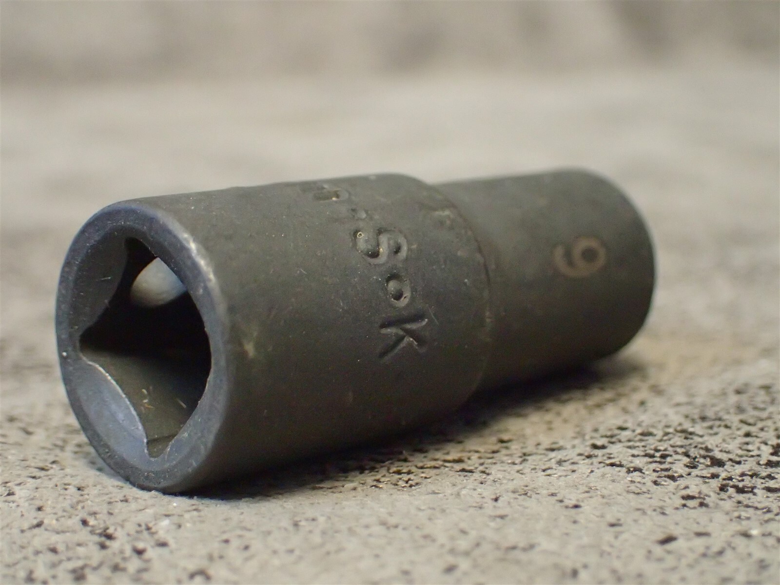 8979 S-K Pro. Tools 3/8″ Drive, 9mm Deep Impact Socket, 43mm OAL, 6-Pt (BN7)
