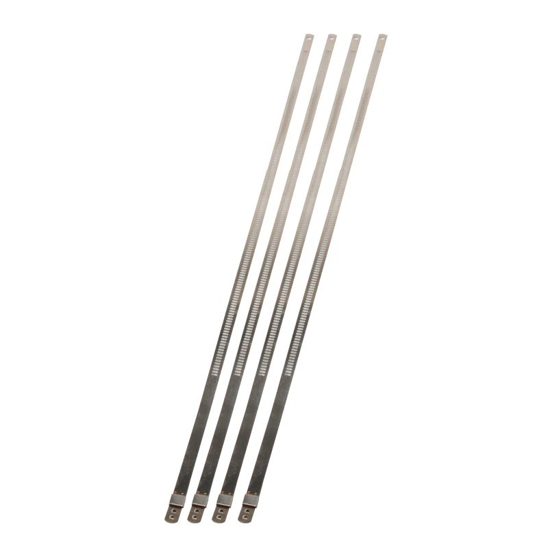 DEI 10209 Stainless Steel Positive Locking Tie 1/4in (7mm) x 14in – 4 per pack