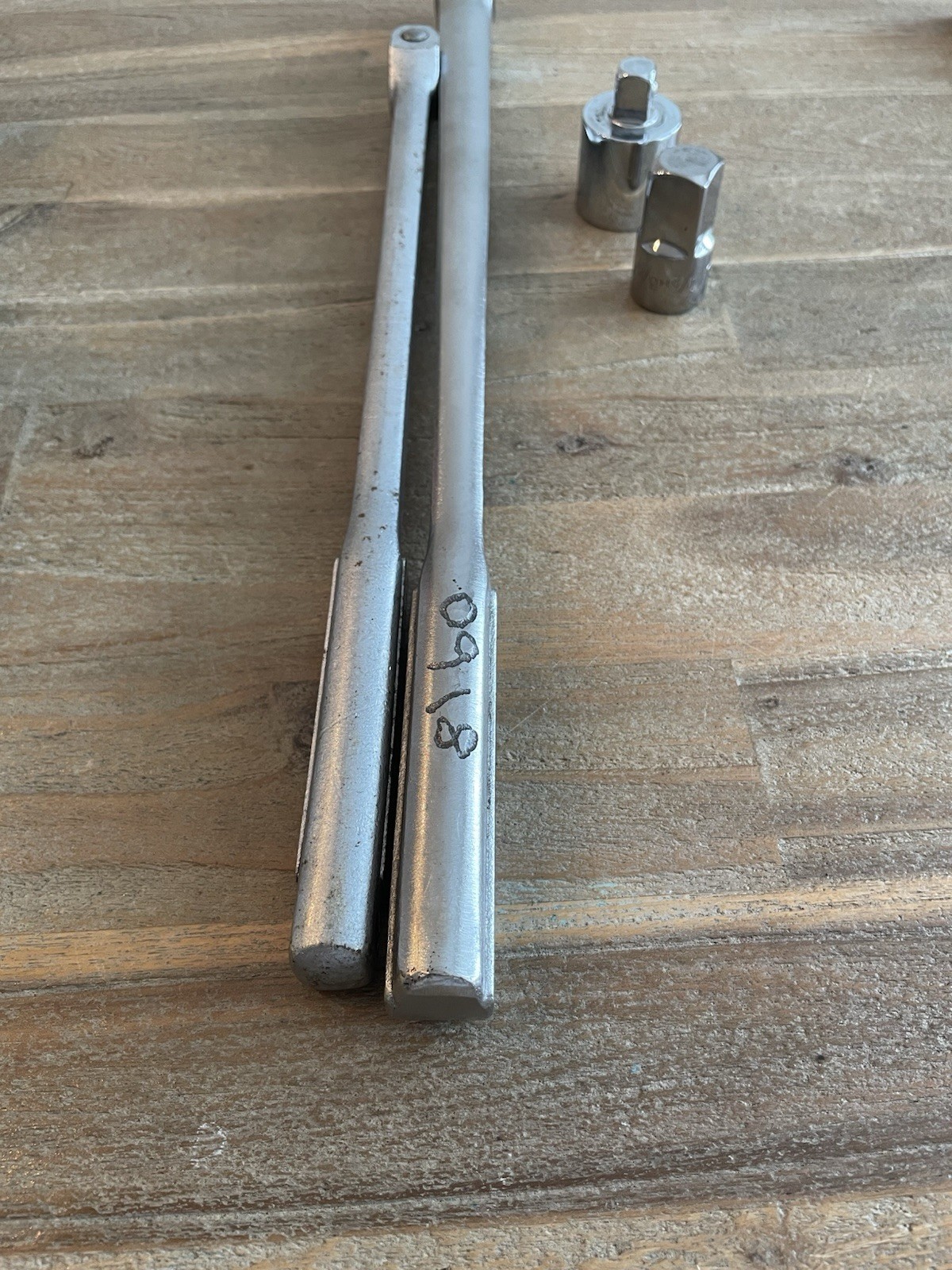 Vintage Craftsman USA VVJ 4431 3/4″ Drive 18” Breaker Bar + 1/2” 15” Bar + 4271