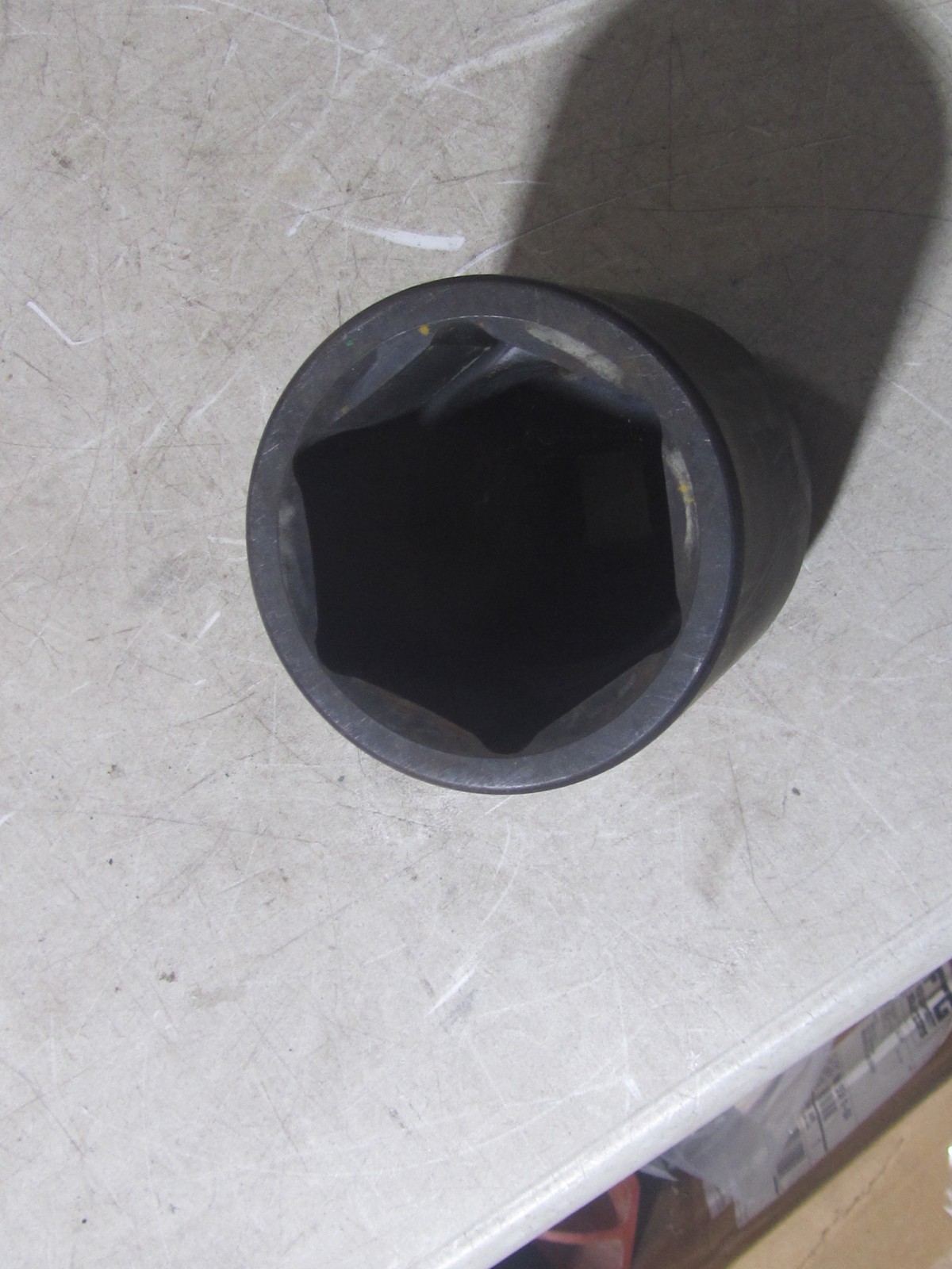 USED Grey Pneumatic 1″ Drive x 3-1/8″ Deep Impact Socket. GP 4100D