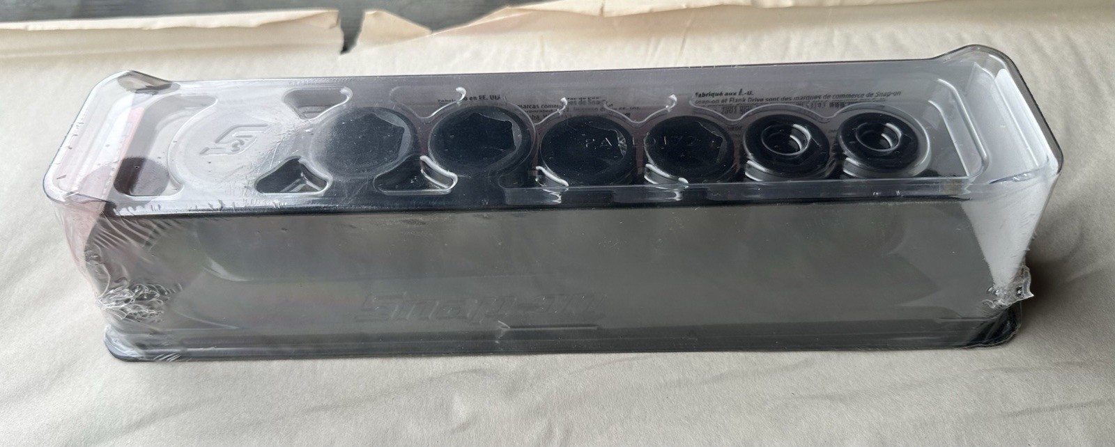 Snap On 307IMMS Semi-Deep Metric Impact Sockets 7-Piece 17-19, 21, 22, 24, 27mm