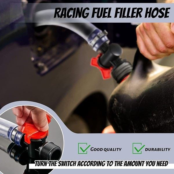 Convenient 5 Gallon Fuel Can Hose Designed for Quick Refueling Experience