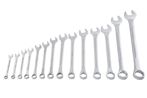 Sunex 9714A SAE Combination Wrench Set, 14 Pieces