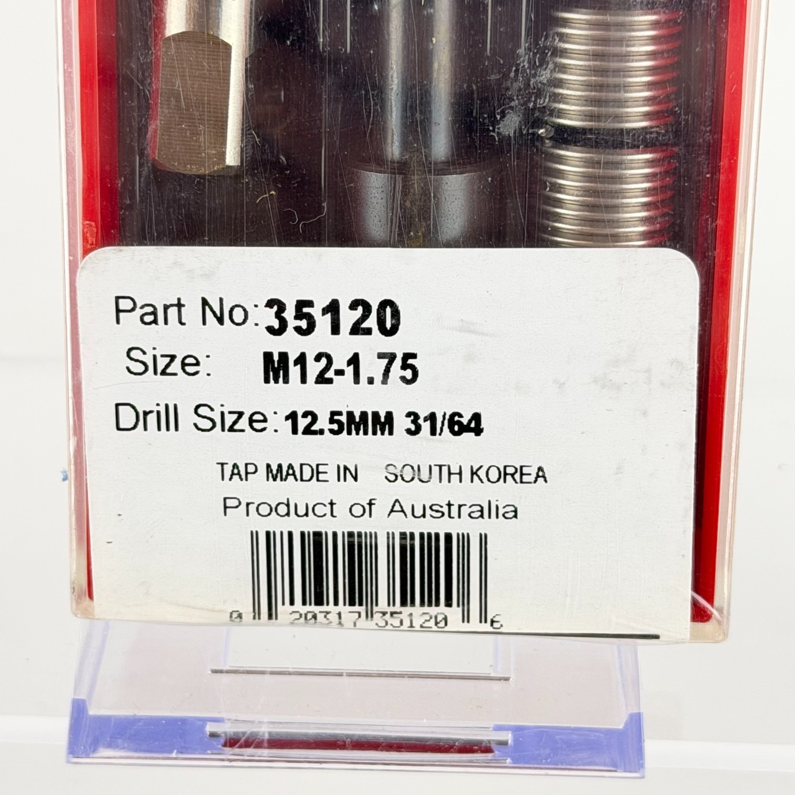 Recoil 35120 M12x1.75 Metric Coarse Thread Repair Kit Drill Size 12.5mm NIB