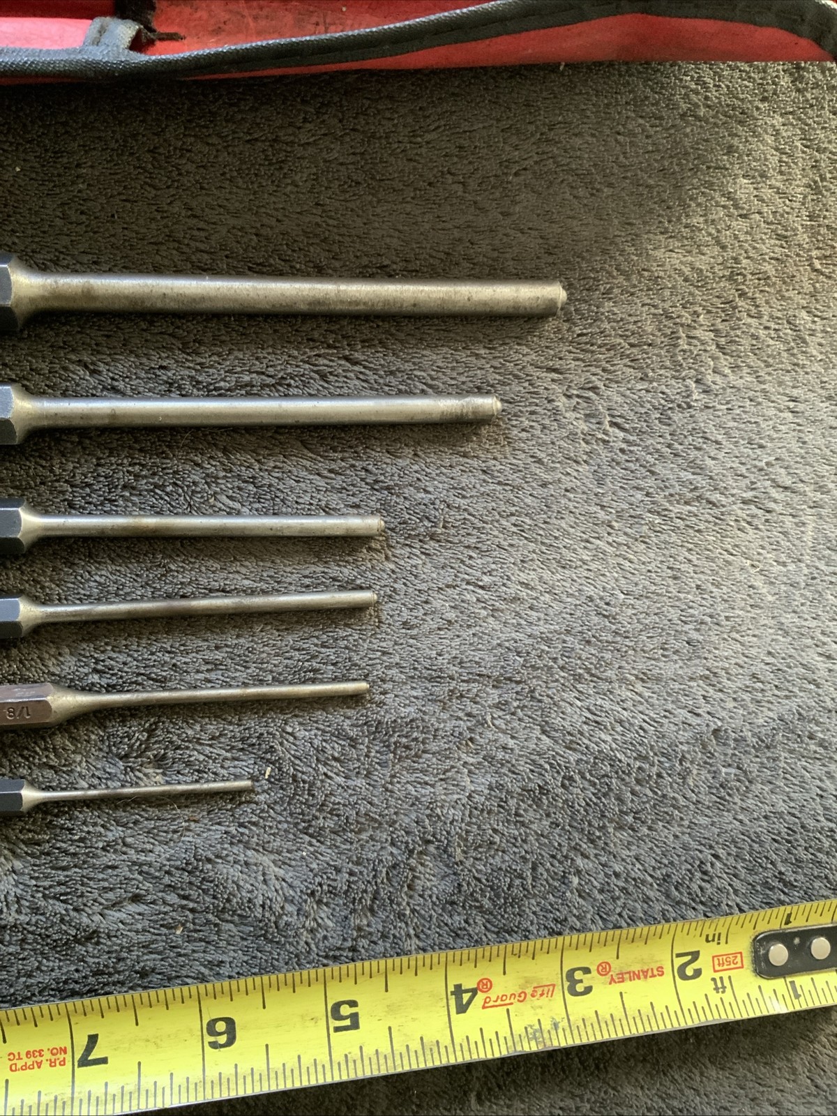 Mac Tool 6pc Roll Pin Punch Set….srpp6k….see Pics…