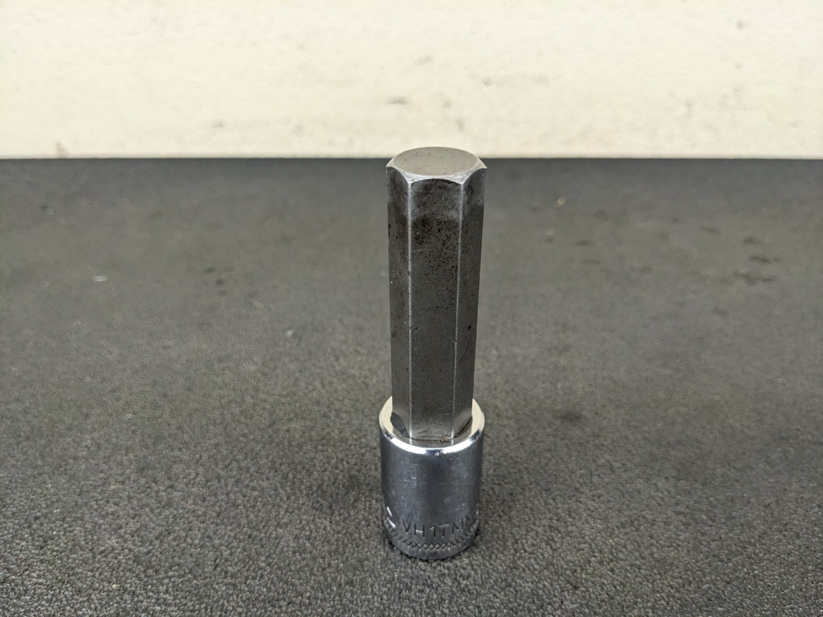 #bd279 Mac Tools VH17MM 17mm Metric Allen Hex Head Bolt Driver Socket 1/2″ Drive
