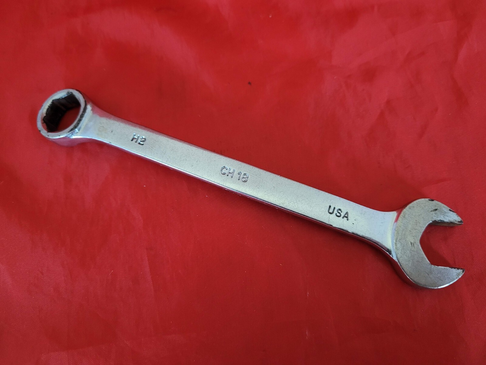 MAC CH18 9/16″ 6 Point Combination Wrench Open Box End USA SAE S17