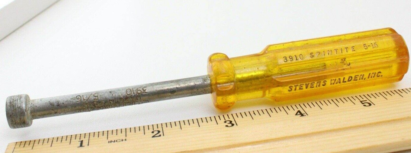 Spintite 3910 9/16″ Amber Hard Handle Nut Driver USA