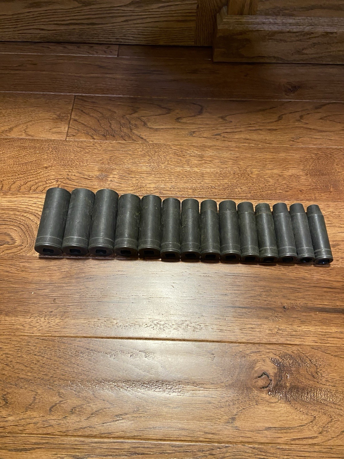 14 Piece Metric Snap-on Deep Well Impact Socket Set