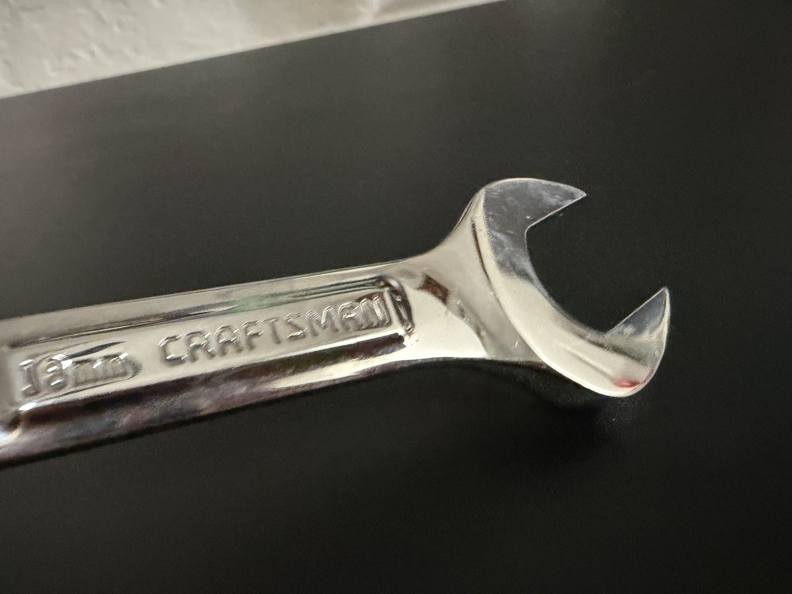 Craftsman 44119 combo wrench 18 mm 12 point stubby 5″ long