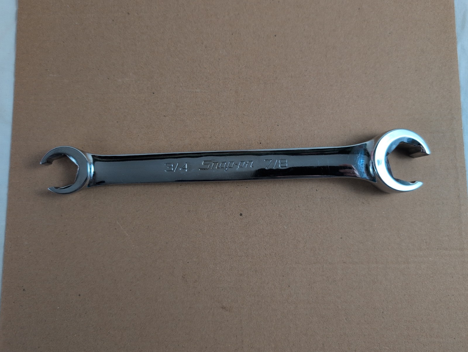 Snapon Tools Made In USA Flare Nut Line Wrench SAE RXFS2428B 3/4 & 7/8 NEW