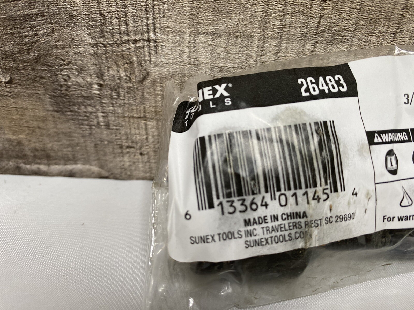 Sunex 26483 1/2″ Drive 3/8″ Hex Bit Impact Socket OPEN BOX