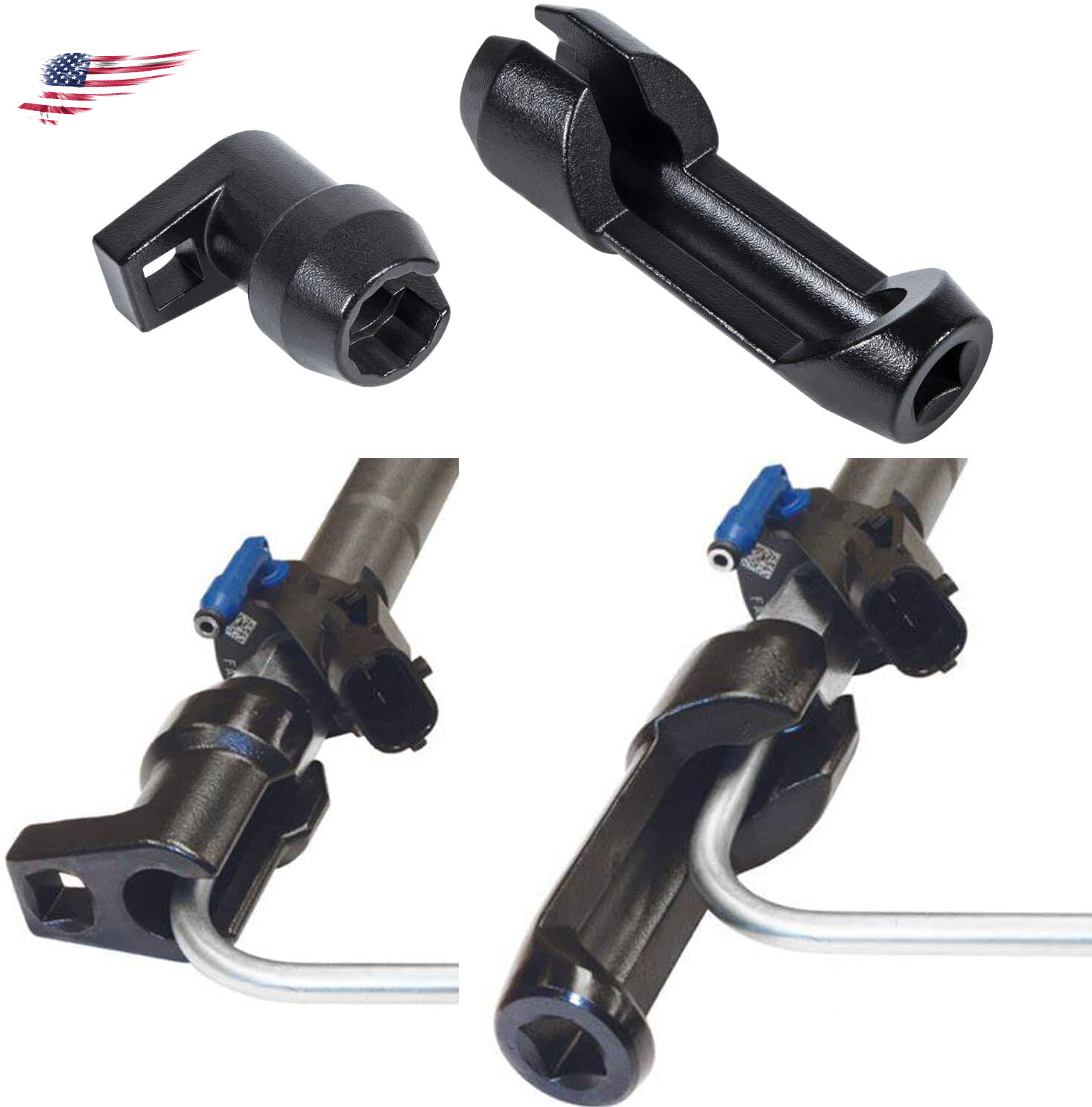 Sl11400 Fuel Injector Socket Set for Ford Power Stroke 6.7L Diesel Injector 17mm