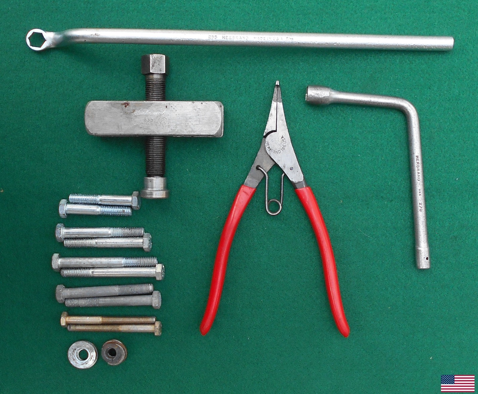 Herbrand 4 pc Mechanics Tool Set *CLOSE OUT FREE SHIPPING! *