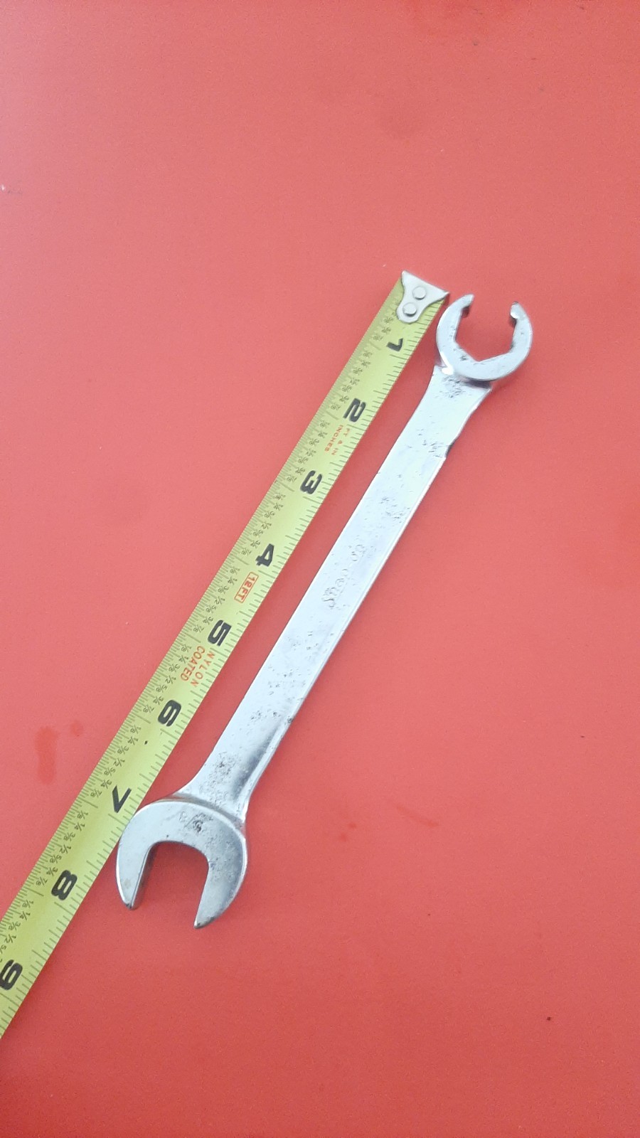 Snap-on Tools USA 5/8″ SAE Chrome Open End Flare Nut Wrench RXS20 6pt Point 602