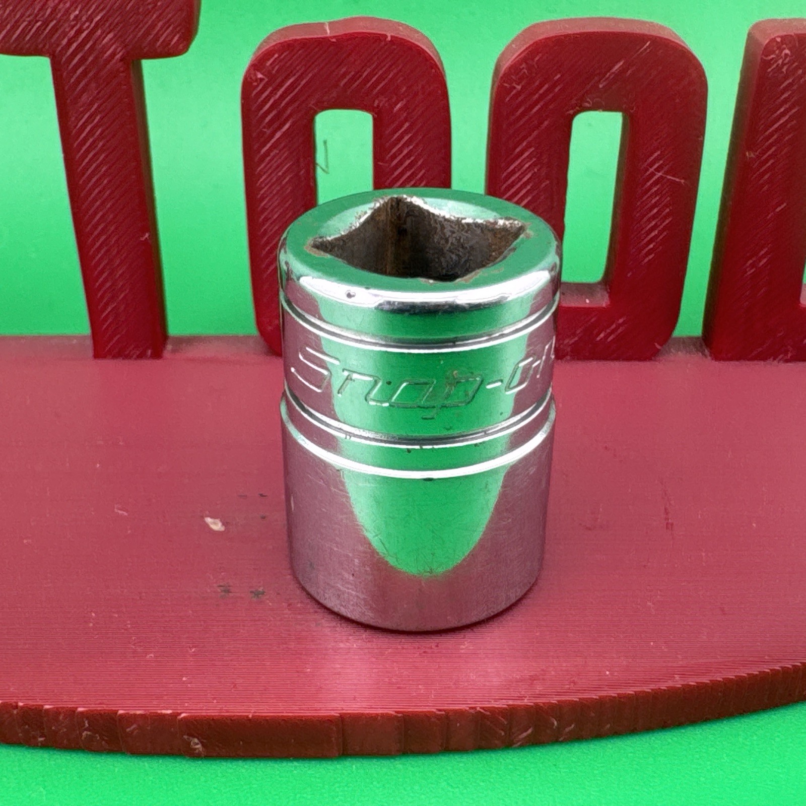 Snap On F161 3/8″ Drive 12-Point SAE 1/2″ Shallow Chrome Socket 1