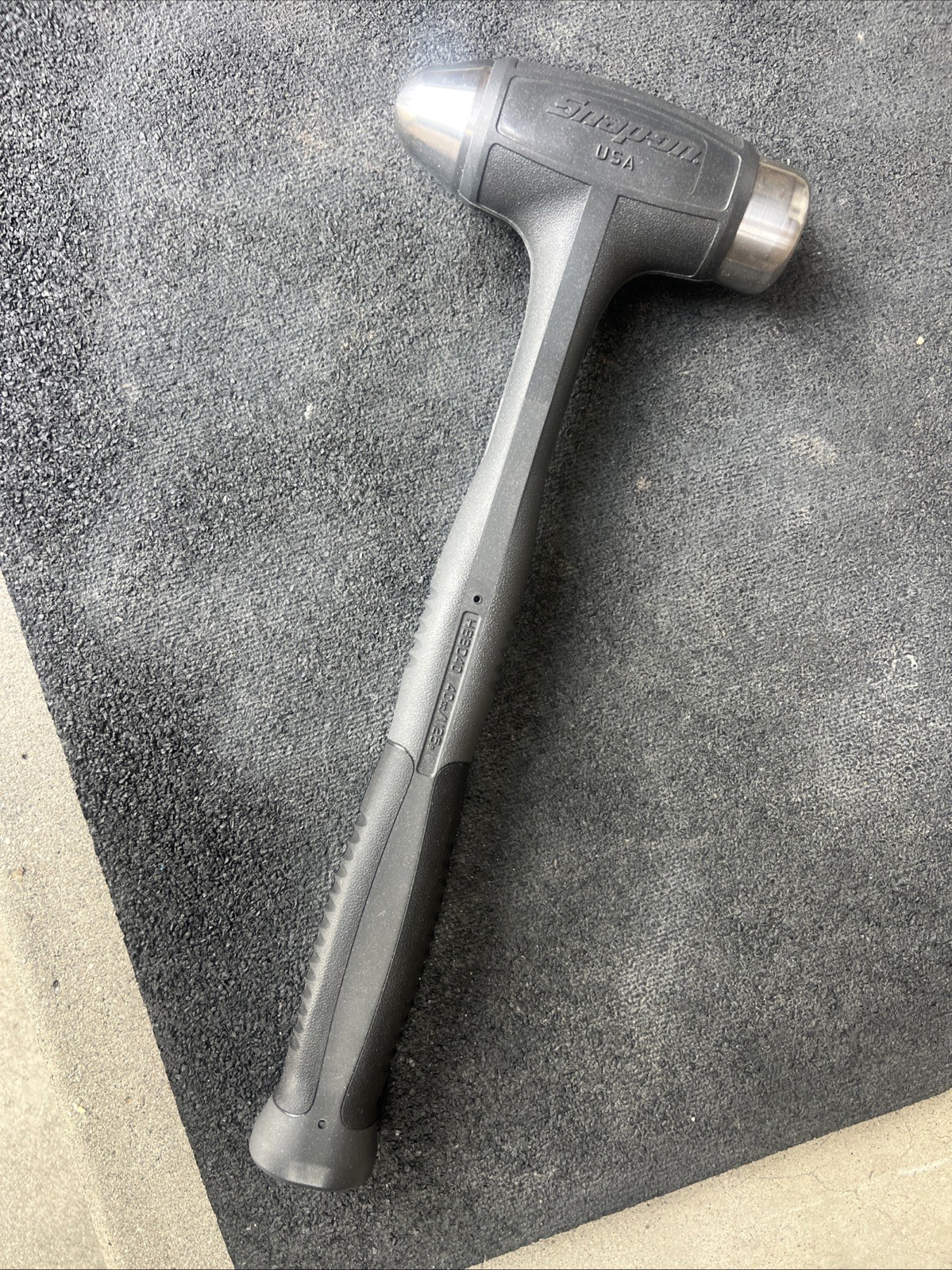For Snap-on Tools DARK TITANIUM 40oz / 1125g Soft Grip Dead Blow Hammer HBBD40DT