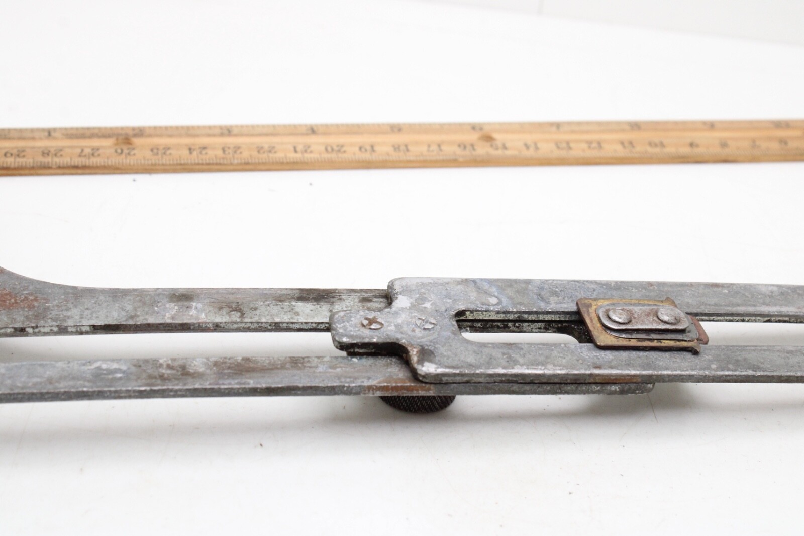 K-D Tools 278 Brake Drum Adjustable Gauge Caliper Locking Ruler ID OD Lathe USA