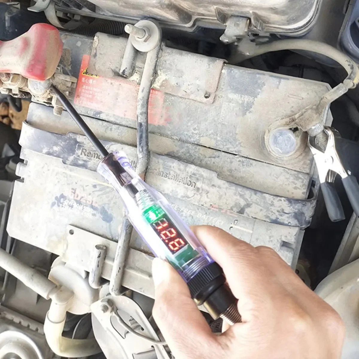 Automotive Circuit Test Light 6V 12V 24V Car Electrical Probe Tester.