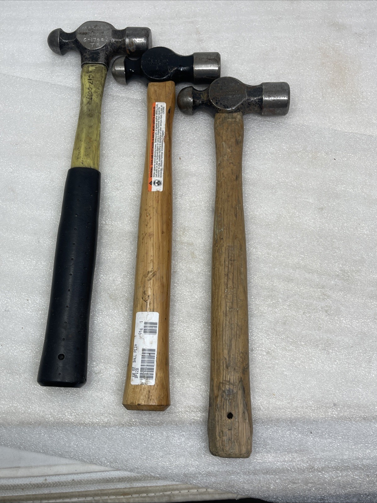 BLUE-POINT Tools BP 12B Ball Peen Hammers 12 Oz, USA, Lot Of 3