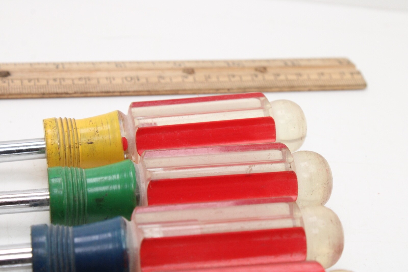Unbranded Set of 5 Nut Drivers 1/2″ – 5/16″ Multi Color Hard Plastic Handles