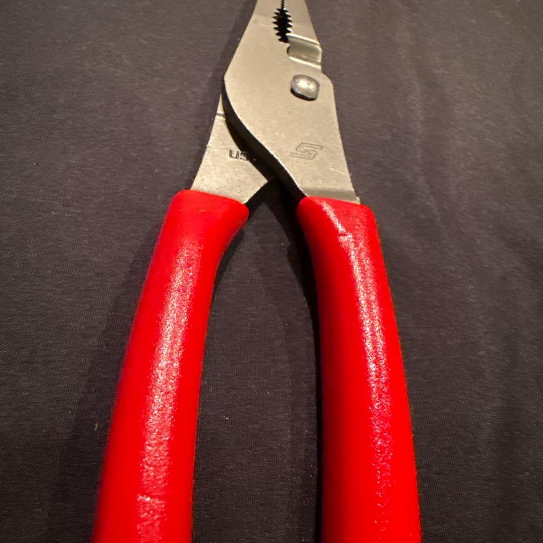 Snap On LN47ACF Needle Nose/Slip-Joint Combination Plier Unused from Japan
