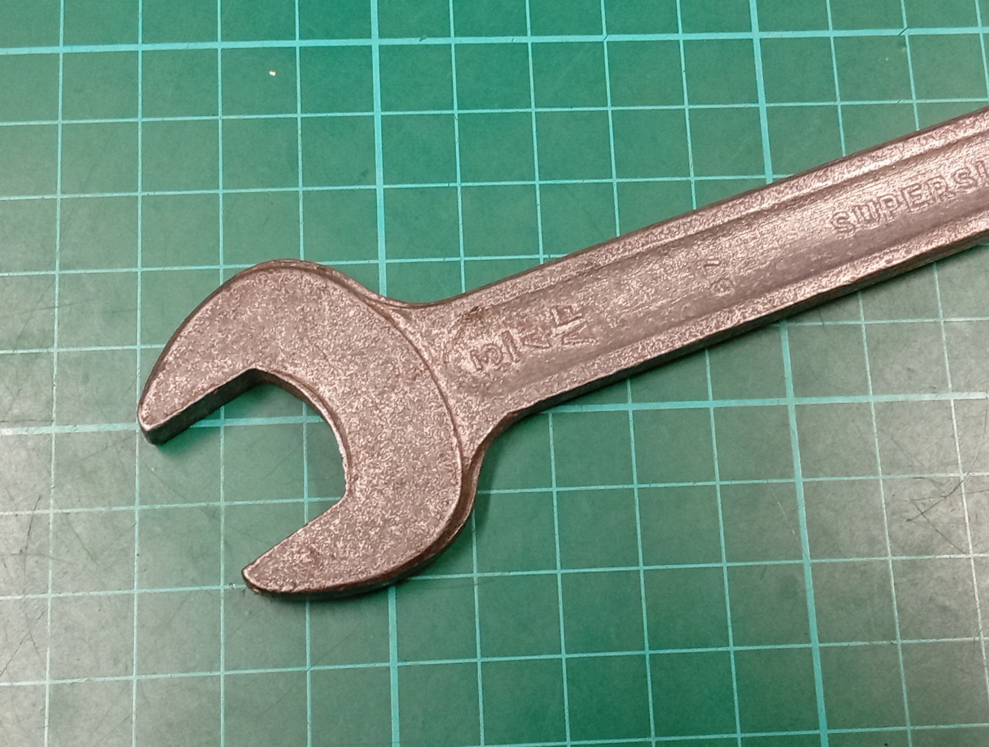Vintage SUPERSLIM 11/16″ x 3/4″ AF, Open Ended Spanner, Made In England