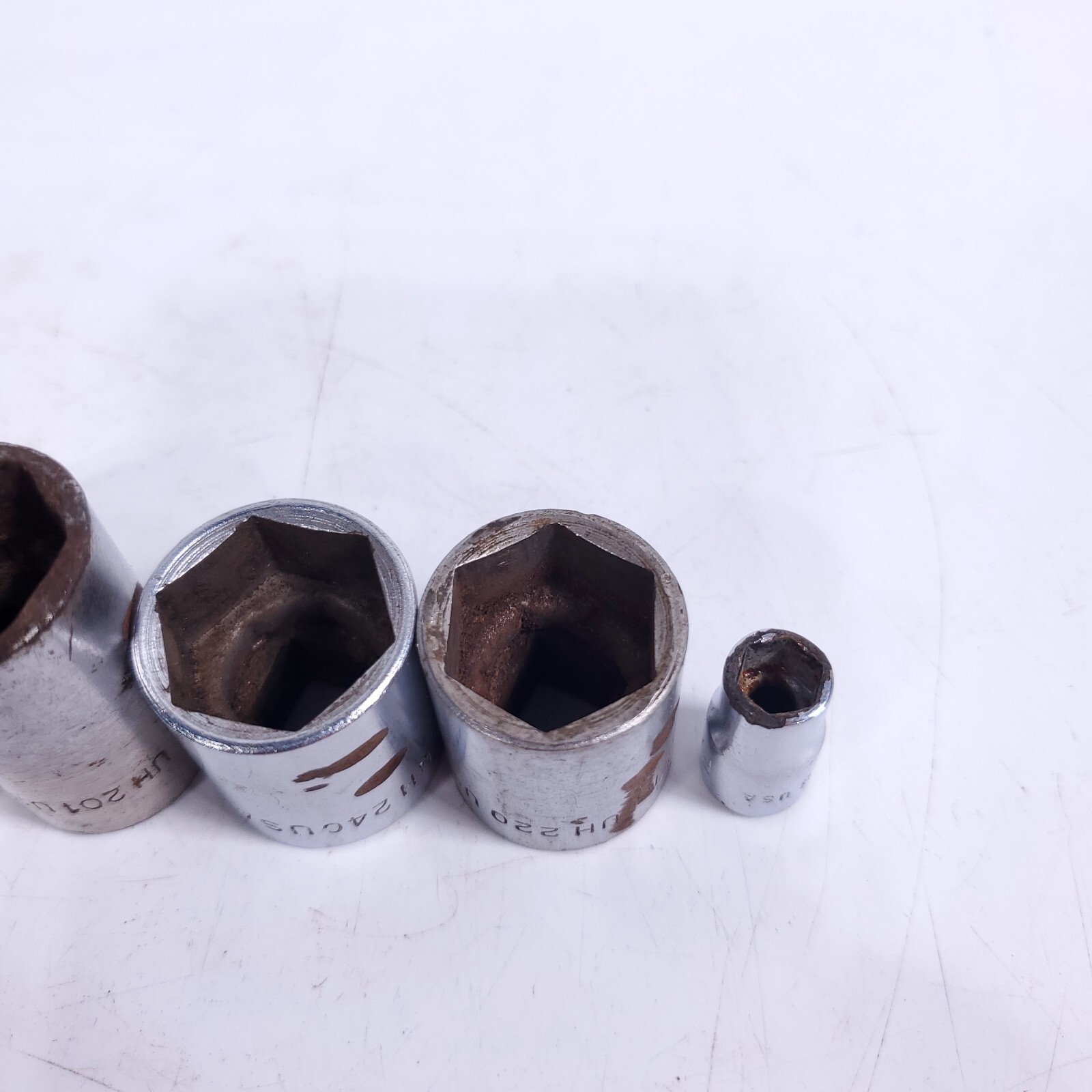 Mixed Lot 6 pcs. Par-X Shallow Sockets SAE UH281 UH261 UH201 UH 220 UH8