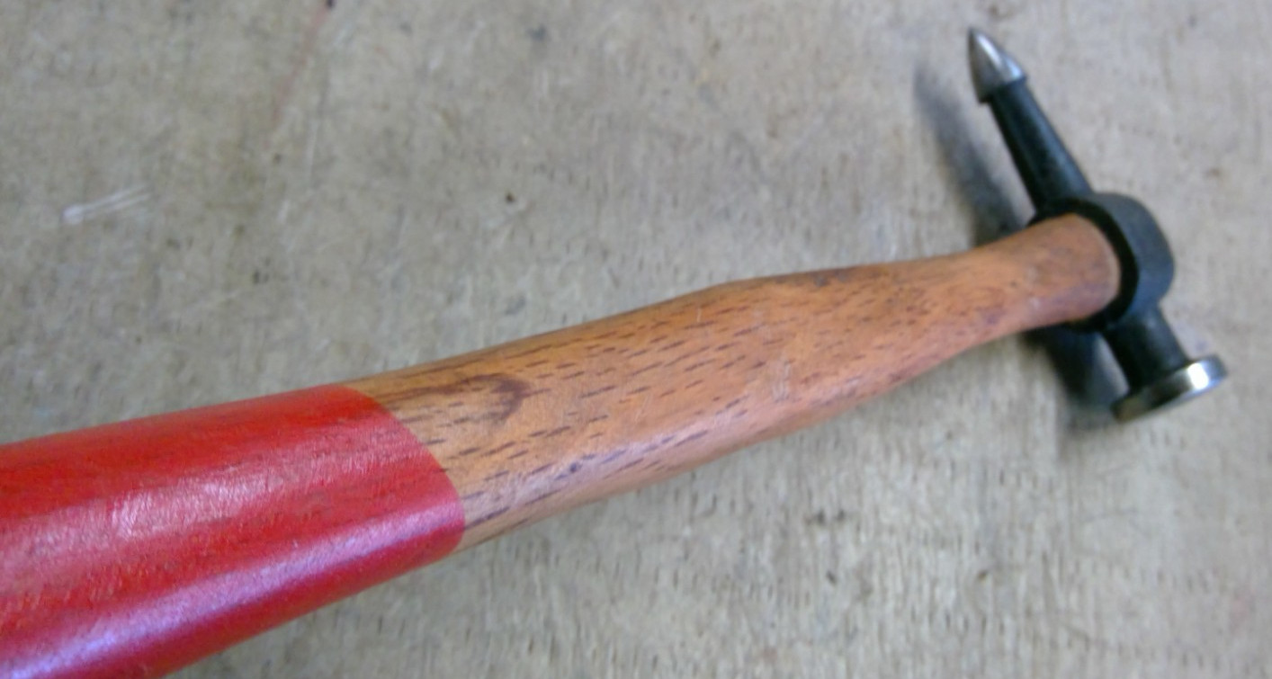 Vintage Auto Body Hammer 1-1/8″ Round Face & tapers point 1 1/2″ Long