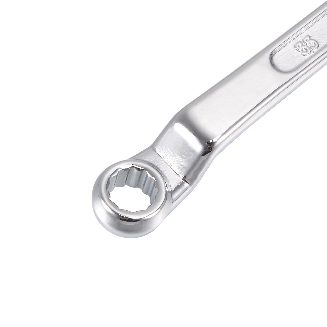 Metric 12 Point Offset Double Box End Wrench Chrome Plated Cr V 5.5mmx7mm