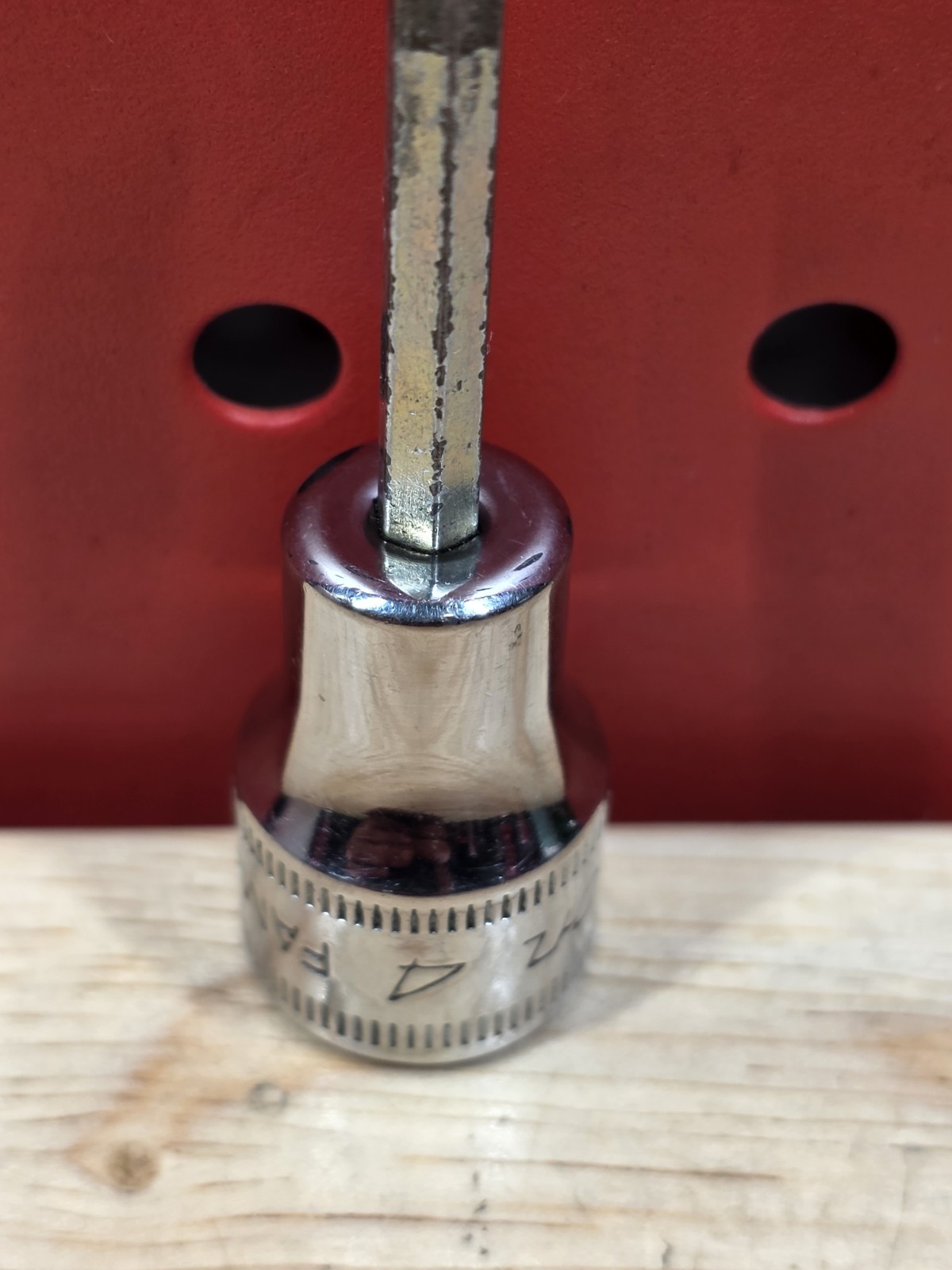 Snap-on Tools FAM4E 4mm 3/8″ Drive Metric Hex Bit Chrome Socket Driver USA