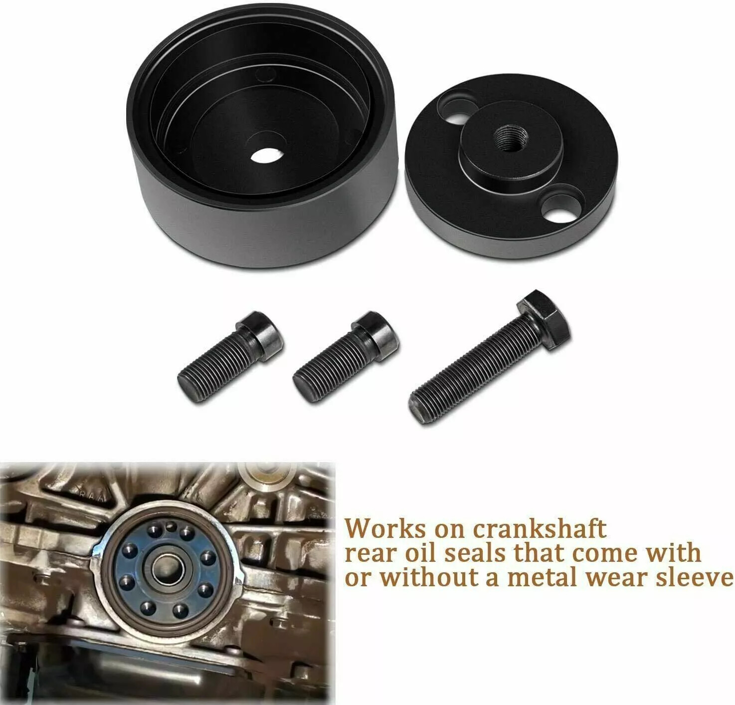 Rear Crankshaft Seal Installer Tool for Ford w/ 4.0L V6 Engine Replace OTC 7834