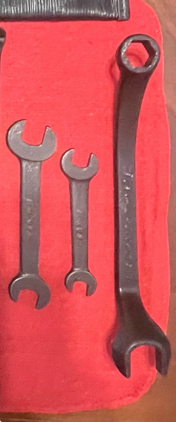 Vintage Ford Tool Kit 1938 Ford Complete with 7 Tools and Tool Bag